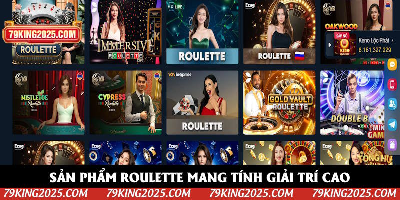 Casino Lucky88 cung cấp sản phẩm Roulette Casino Lucky88 cung cấp sản phẩm Roulette